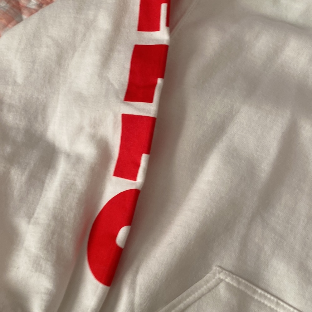 White Hello Kitty Hoodie NWOT - Picture 2 of 5